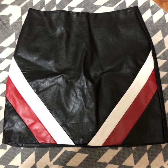 Nasty Gal Dresses & Skirts - *Lowest Price* NWT Nasty Gal Leather Skirt